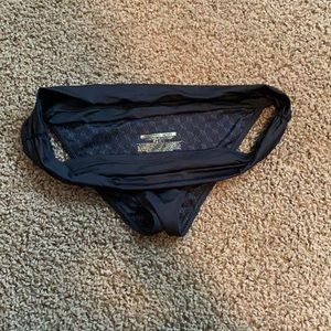 Victoria’s Secret black fold over bikini bottom